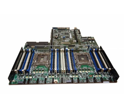 Материнская Плата HP i5520 Dual Socket 1366 18DDR3 6SATAII PCI-E16x 2.0/Riser PCI-E8x SVGA 2xGbLAN E-ATX 6400Mhz 1U For DL160G6 SL160zG6 Xeon 56xx 55xx(593347-003)