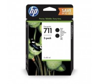 Картриджи HP 711 черные (2 шт. CZ133A) (P2V31A)